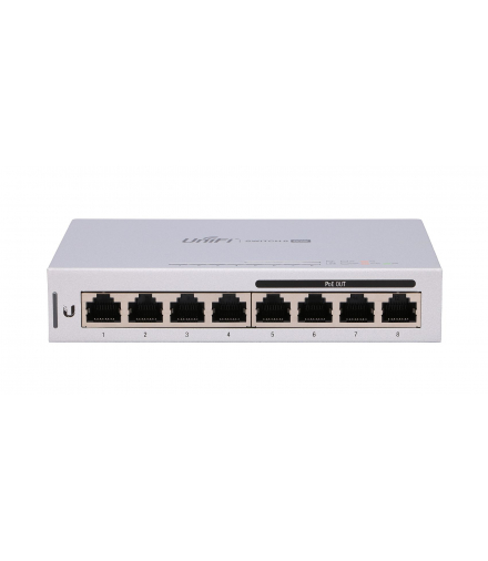 Ubiquiti US-8-60W-5 Switch UniFi, 8x RJ45 1000Mb/s, 4x PoE, 60W, 5-pack UBIQUITI US-8-60W-5-EU