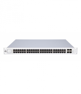 Ubiquiti US-48-500W Switch UniFi, 48x RJ45 1000Mb/s PoE, 2x SFP+, 2x SFP, 500W UBIQUITI US-48-500W-EU