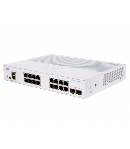 Cisco CBS350-16T-2G Switch 16x RJ45 1000Mb/s, 2x SFP CISCO CBS350-16T-2G-EU