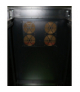 Extralink 32U 800x800 Czarna Szafa rack stojąca EXTRALINK EX.14411