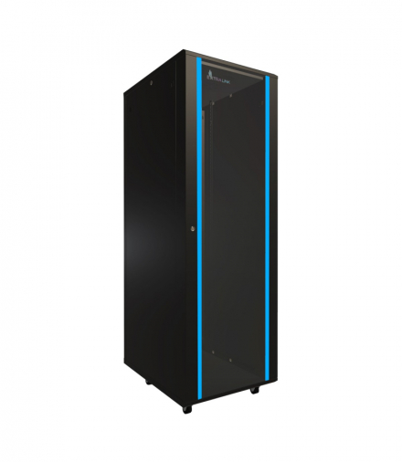 Extralink 37U 600x800 Czarna Szafa rack stojąca EXTRALINK EX.11397
