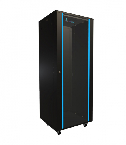 Extralink 32U 600x600 Czarna Szafa rack stojąca EXTRALINK EX.14756