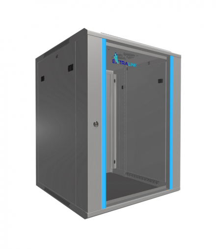 Extralink 15U 600x600 Szara Szafa rack montowana na ścianie EXTRALINK EX.14350