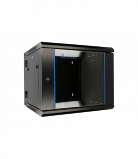 Extralink 12U 600x600 AZH Czarna Szafa rack montowana na ścianie, dwusekcyjna EXTRALINK EX.12905