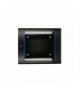 Extralink 12U 600x600 AZH Czarna Szafa rack montowana na ścianie, dwusekcyjna EXTRALINK EX.12905
