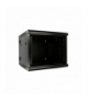 Extralink 12U 600x600 AZH Czarna Szafa rack montowana na ścianie, dwusekcyjna EXTRALINK EX.12905