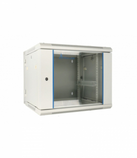 Extralink 9U 600x600 AZH Szara Szafa rack montowana na ścianie, dwusekcyjna EXTRALINK EX.12950