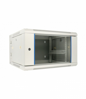 Extralink 6U 600x600 AZH Szara Szafa rack montowana na ścianie, dwusekcyjna EXTRALINK EX.12936