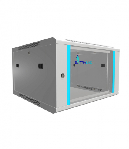 Extralink 6U 600x600 Szara Szafa rack montowana na ścianie EXTRALINK EX.8567