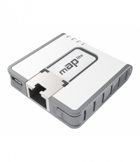 MikroTik mAP lite Punkt dostępowy RBmAPL-2nD, 2x2 MIMO, 2,4GHz, 1x RJ45 100Mb/s MIKROTIK RBMAPL-2ND