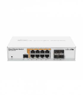 MikroTik CRS112-8P-4S-IN Switch 8x RJ45 1000Mb/s, 4x SFP MIKROTIK CRS112-8P-4S-IN