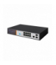 Extralink VICTOR Switch PoE 8x Gigabit PoE/PoE+, 2x SFP, 1x Port Konsolowy, 150W, Zarządzalny EXTRALINK EX.8222