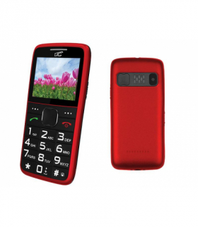 LTC Telefon dla seniora MOB20, czerwony. LTC LXMOB20R