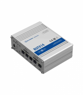 Teltonika RUTX14 Profesjonalny przemysłowy router 4G LTE Cat 12, Dual Sim, 1x Gigabit WAN, 4x Gigabit LAN, WiFi 802.11 AC Wave 2