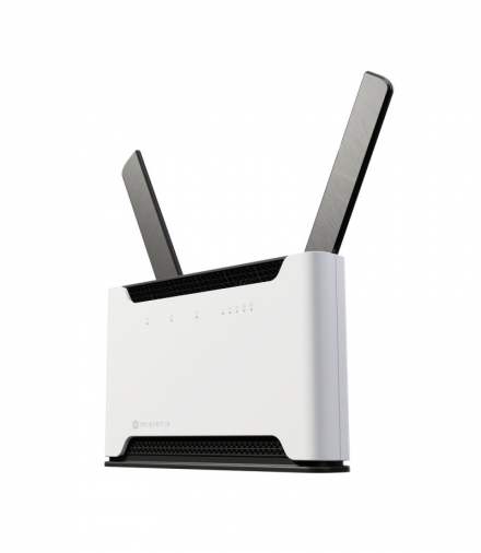 MikroTik Chateau LTE18 ax Router LTE S53UG+5HaxD2HaxD-TC&EG18-EA, Wi-Fi 6, 4x RJ45 1000Mb/s, 1x RJ45 2.5Gb/s MIKROTIK S53UG+5HAXD2HAXD-TC&EG18-EA