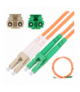 Extralink LC/UPC-LC/APC Patchcord Wielomodowy, OM2, Duplex, 3mm, 2m EXTRALINK EX.1100