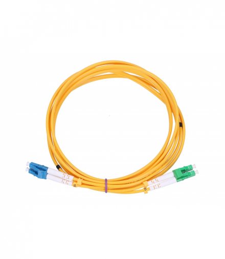 Extralink LC/UPC-LC/APC Patchcord Jednomodowy, Duplex, 9/125um, G657A, 2m EXTRALINK EX.1377