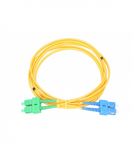 Extralink SC/UPC-SC/APC Patchcord Jednomodowy, Duplex, 3mm, 1m EXTRALINK EX.2909