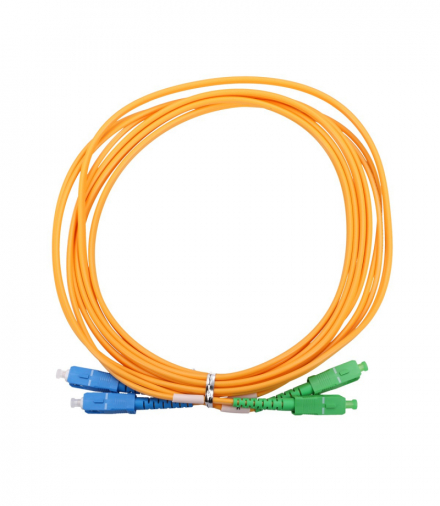 Extralink SC/APC-SC/UPC Patchcord Jednomodowy, Duplex, G652D, 3mm, 3m EXTRALINK EX.9281
