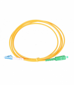 Extralink SC/APC-LC/UPC Patchcord Jednomodowy, Simplex, G652D, 3mm, 1m EXTRALINK EX.9205