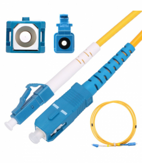Extralink LC/UPC-SC/UPC Patchcord Jednomodowy, Simplex, G652D, 3mm, 2m EXTRALINK EX.12301