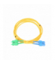 Extralink SC/UPC-SC/APC Patchcord PVC, Jednomodowy, Duplex, G652D, 3mm, 5m EXTRALINK EX.7768
