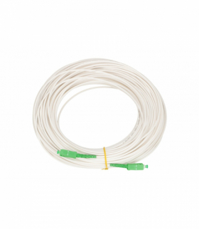 Extralink SC/APC-SC/APC Patchcord LSZH, Jednomodowy, Simplex, G.657A1, 3mm, 30m, biały EXTRALINK EX.14817