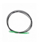 Extralink SC/APC-SC/APC Czarny Patchcord Jednomodowy, Simplex, 3mm, 1m EXTRALINK EX.19287