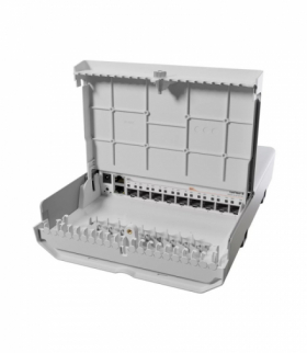 MikroTik CRS310-1G-5S-4S+OUT Switch netFiber 9, 1x RJ45 1000Mb/s, 5x SFP, 4x SFP+, RouterOS L5 MIKROTIK CRS310-1G-5S-4S+OUT