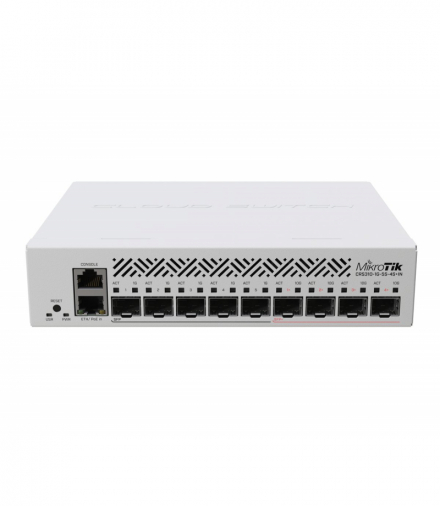 MikroTik CRS310-1G-5S-4S+IN Switch 1x RJ45 1000Mb/s, 5x SFP, 4x SFP+, RouterOS L5 MIKROTIK CRS310-1G-5S-4S+IN