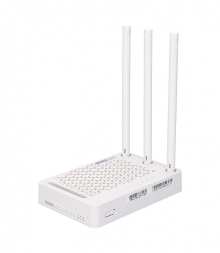 Totolink N302R+ Router WiFi 300Mb/s, 2,4GHz, 5x RJ45 100Mb/s, 3x 5dBi TOTOLINK N302R+
