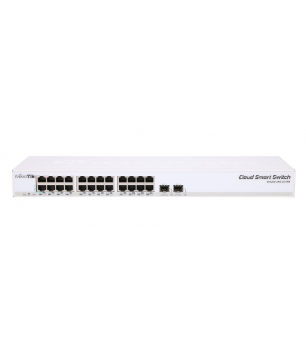 MikroTik CRS326-24G-2S+RM Switch 24x RJ45 1000Mb/s, 2x SFP+ MIKROTIK CRS326-24G-2S+RM