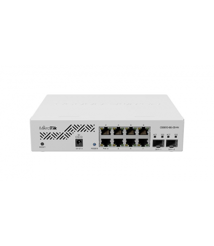 MikroTik CSS610-8G-2S+IN Switch 8x 1000Mb/s, 2x SFP+, VLAN MIKROTIK CSS610-8G-2S+IN