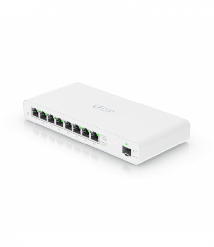 Ubiquiti UISP-S-EU Switch MicroPoP, 8x RJ45 1000Mb/s, 1x SFP, 110W UBIQUITI UISP-S-EU