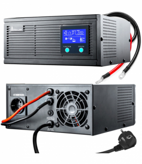 Extralink Piorun 800VA/640W Inwerter Czysta sinusoida, napięcie akumulatora 12VDC EXTRALINK EX.31100