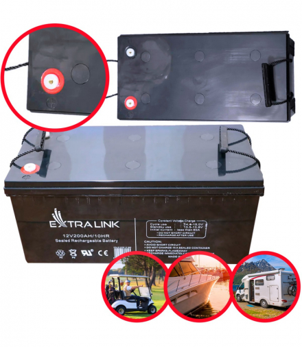 Extralink AGM 12V 200Ah Akumulator bezobsługowy EXTRALINK EX.9793