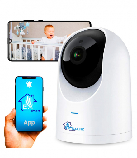 Extralink Smart Life HomeEye Kamera IP PTZ, Wi-Fi, 2.5K, 4MP, Niania EXTRALINK EX.32992