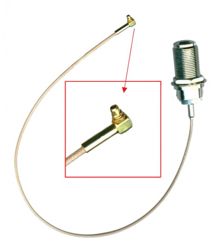 MikroTik ACMMCX Pigtail RF MMCX/N-TYPE Female, 360mm MIKROTIK ACMMCX