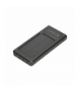 Extralink EPB-091 10000mAh Czarny Powerbank Solar Power bank, USB-C EXTRALINK EX.19645