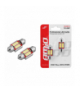 LED AMIO CANBUS 10SMD 4014 Festoon 31mm White 12V/24V, komplet 2szt. LX01288