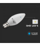 Żarówka LED B15 5.5W C35, Chip SAMSUNG, Barwa:3000K, Ściemniana, Trzonek:B15 V-TAC 21861