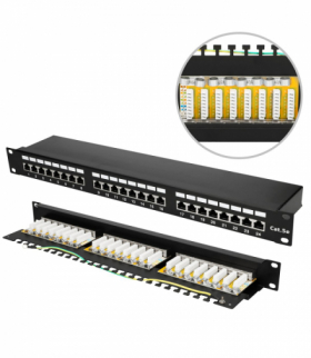 Extralink CAT5E STP V2 Patchpanel 24 porty EXTRALINK EX.9823