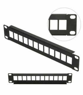 Extralink 12 Portów 10 Patchpanel Modularny, 12 portów EXTRALINK EX.17528