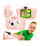 Extralink Kids Camera H28 Single Różowy Aparat cyfrowy 1080P 30fps, wyświetlacz 2.0 XINJIA EXTRALINK H28 SINGLE PINK