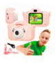 Extralink Kids Camera H28 Dual Różowy Aparat cyfrowy 1080P 30fps, wyświetlacz 2.0 XINJIA EXTRALINK H28 DUAL PINK