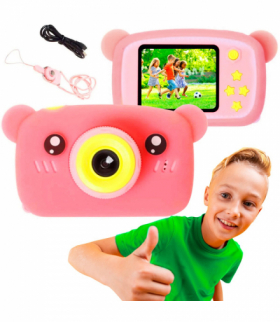 Extralink Kids Camera H25 Różowy Aparat cyfrowy 1080P 30fps, wyświetlacz 2.0 XINJIA EXTRALINK H25 PINK