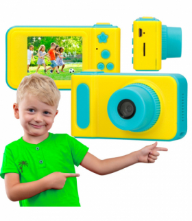 Extralink Kids Camera H8 Niebieski Aparat cyfrowy 1080P 30fps, wyświetlacz 2.0 XINJIA EXTRALINK H8 BLUE