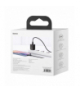 Baseus ładowarka sieciowa Super Si PD 20W 1x USB-C czarna + kabel USB-C - Lightning Baseus