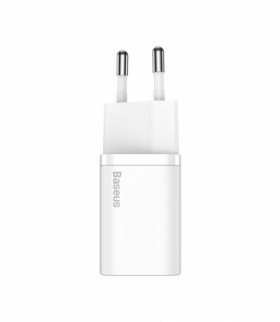 Baseus ładowarka sieciowa Super Si PD 20W 1x USB-C biała + kabel USB-C - Lightning Baseus
