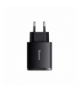 Baseus ładowarka sieciowa Compact PD 30W 1x USB-C 2x USB czarna Baseus